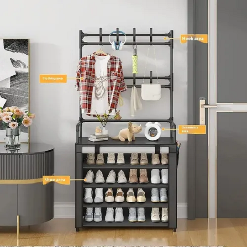 Zapatero Perchero Organizador Tela